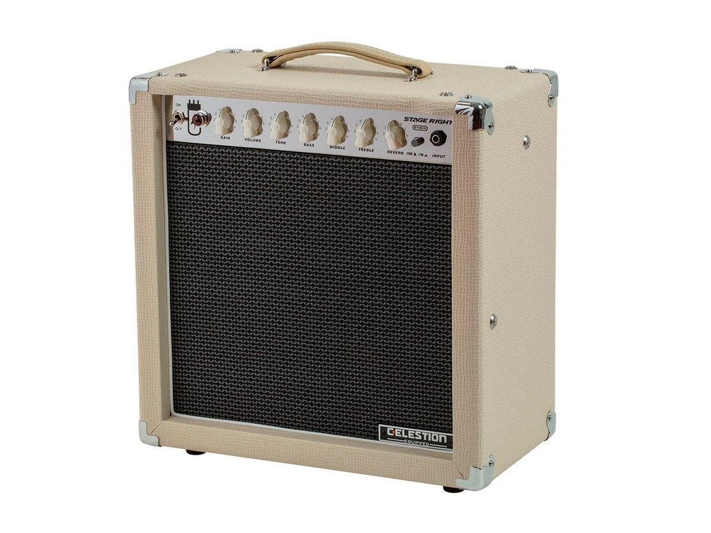 Stage Right 15-Watt 1x12 Guitar Combo Tube Amp with Celestion Speaker and Spring Reverb